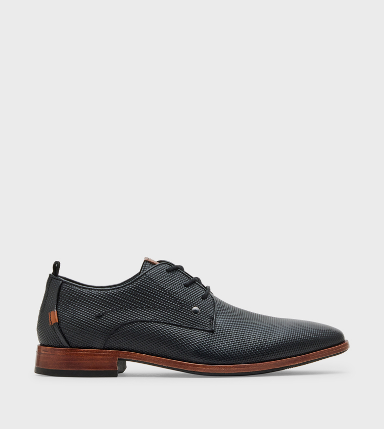 GABAI Textured Lace-Up Formal Shoes