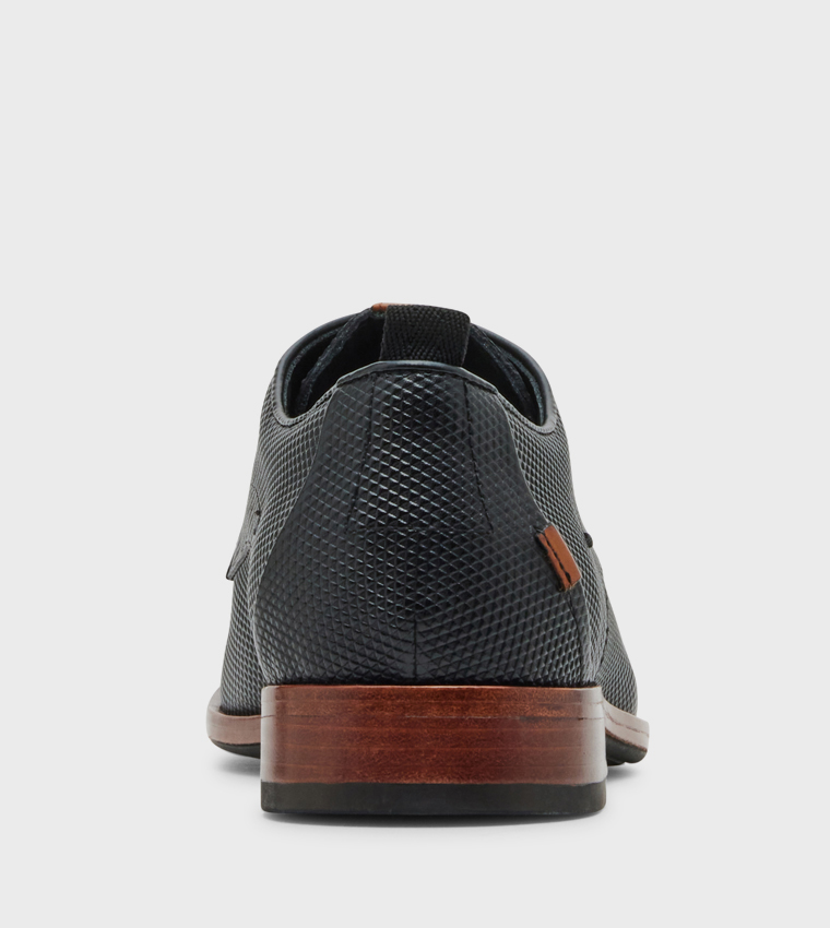 GABAI Textured Lace-Up Formal Shoes