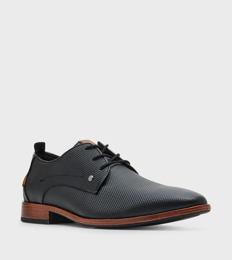 GABAI Textured Lace-Up Formal Shoes