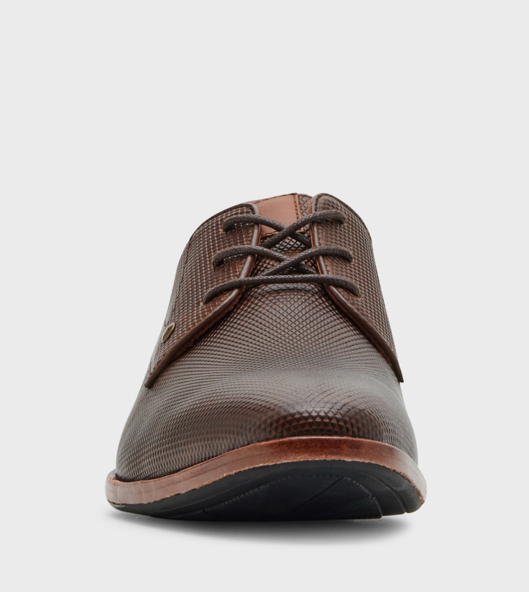 GABAI Textured Lace-Up Formal Shoes