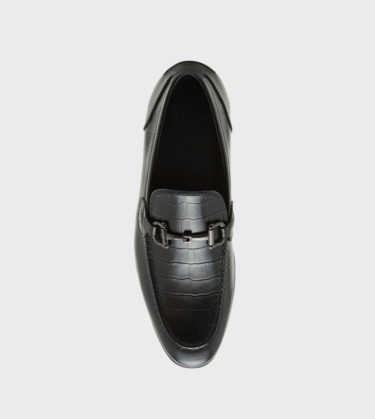 P-DELHAY Metal Accent Loafers