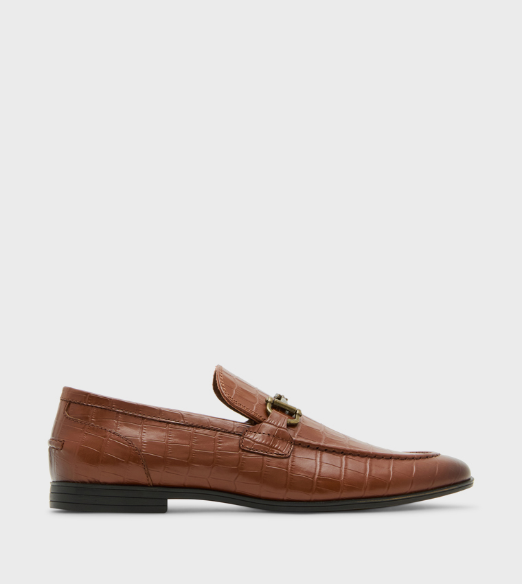 P-DELHAY Metal Accent Loafers