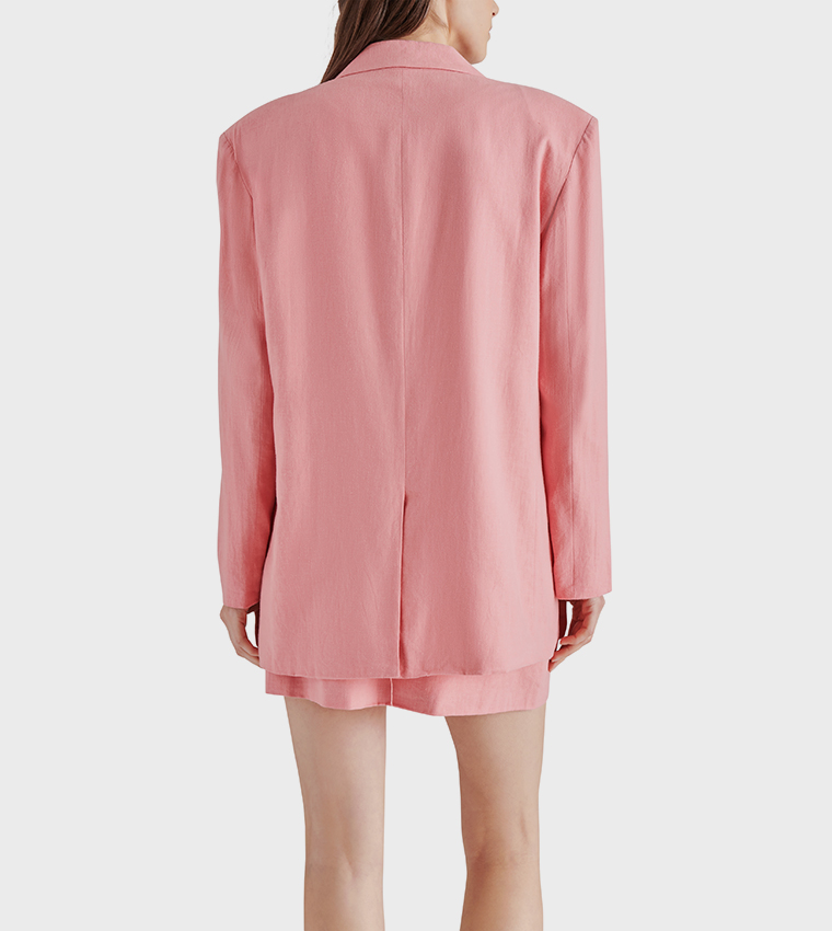 IMAAN Solid Long Sleeves Blazer
