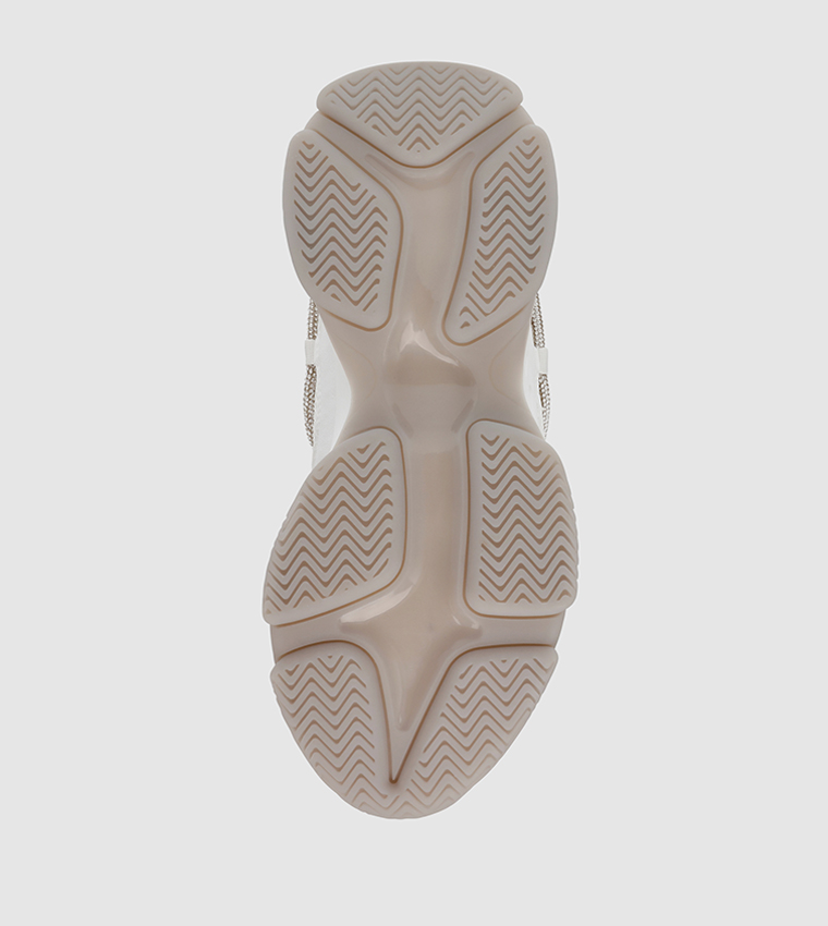 MOTOCROSS Embellished Lace-Up Sneakers