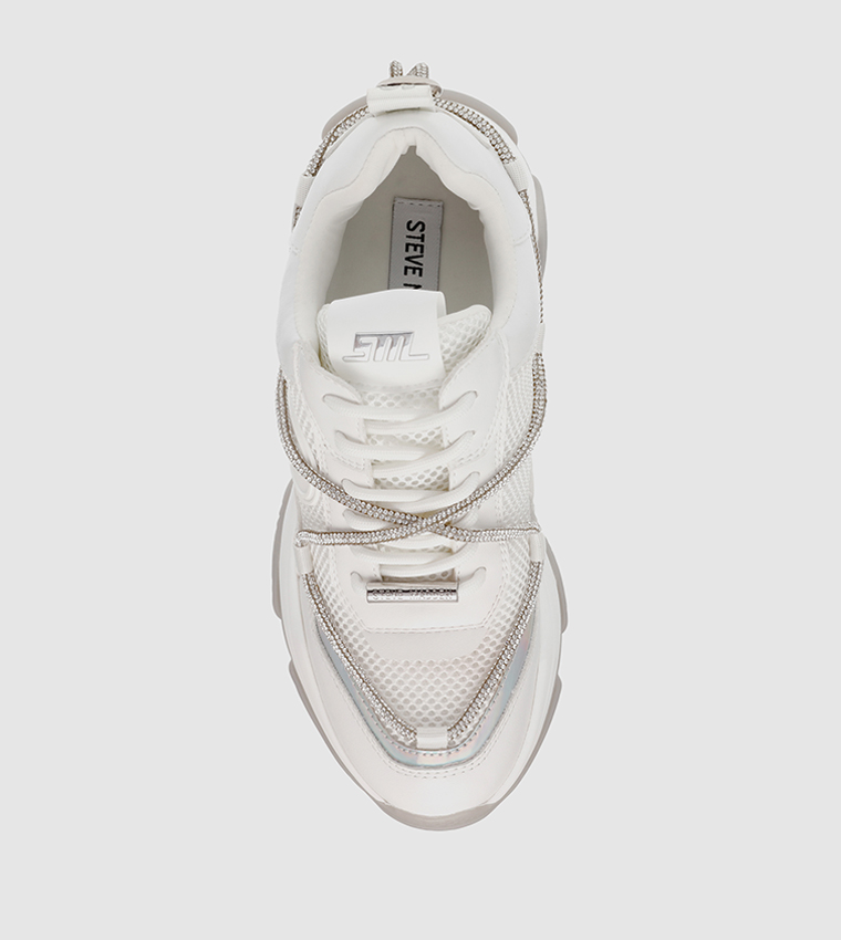 MOTOCROSS Embellished Lace-Up Sneakers