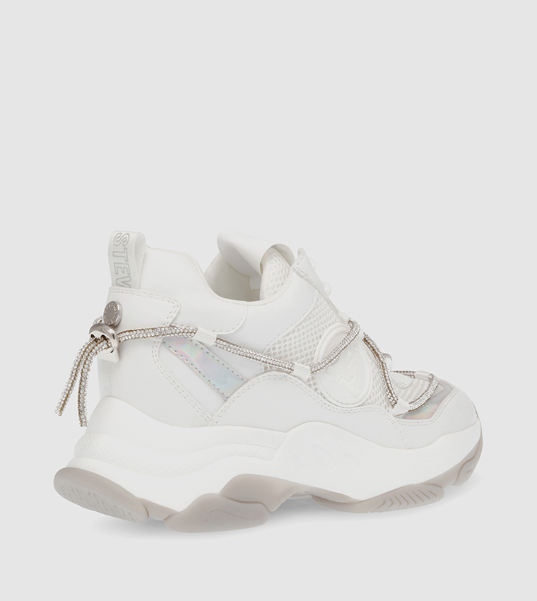 MOTOCROSS Embellished Lace-Up Sneakers