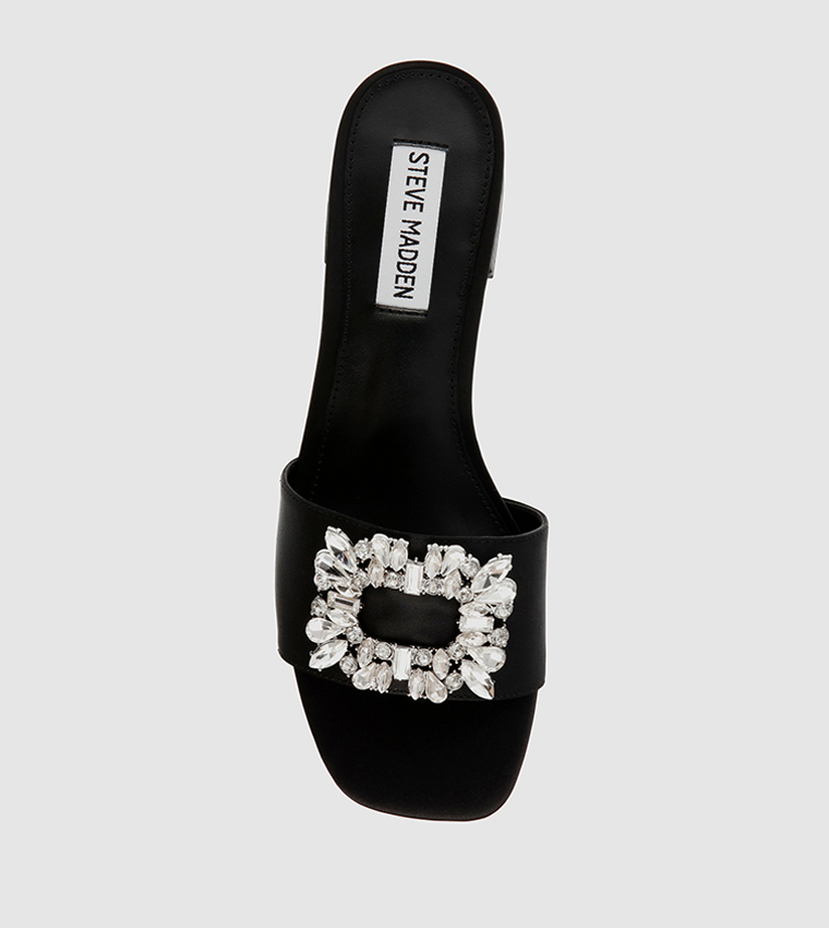 ALEAH Accessory Detail Block Heel Sandals