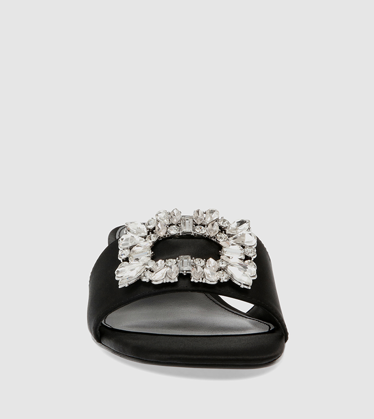 ALEAH Accessory Detail Block Heel Sandals