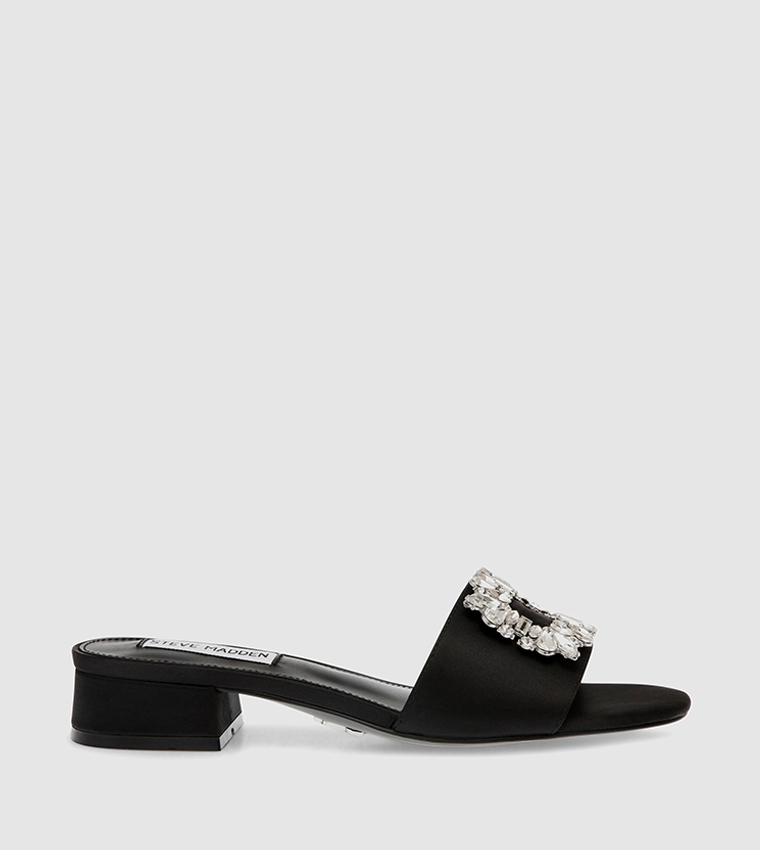 ALEAH Accessory Detail Block Heel Sandals