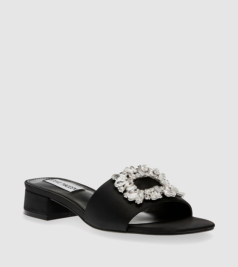 ALEAH Accessory Detail Block Heel Sandals