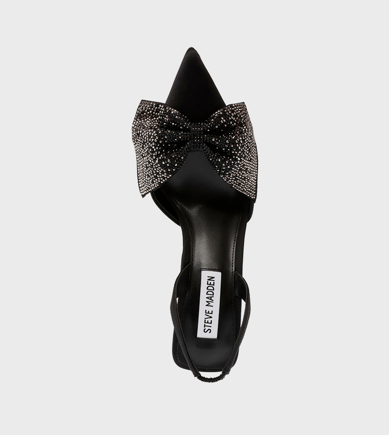NITEOWL Embellished Slingback Pumps