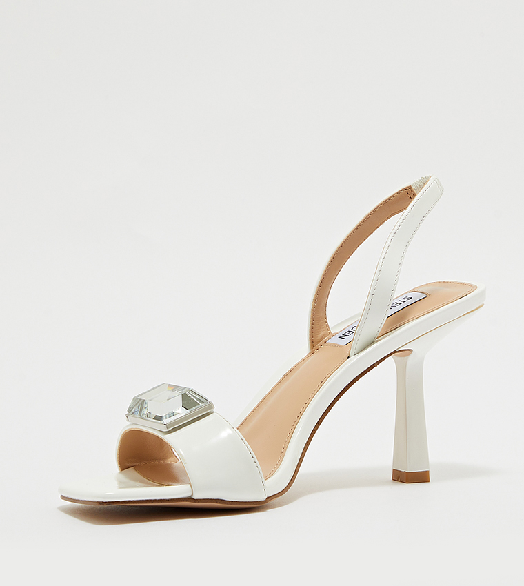 VENUES Embellished Slingback Heel Sandals