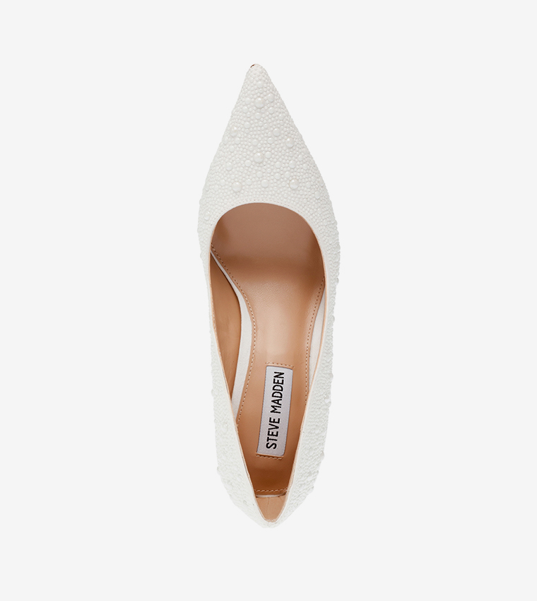CLASSIE-P Embellished Stiletto Heel Pumps
