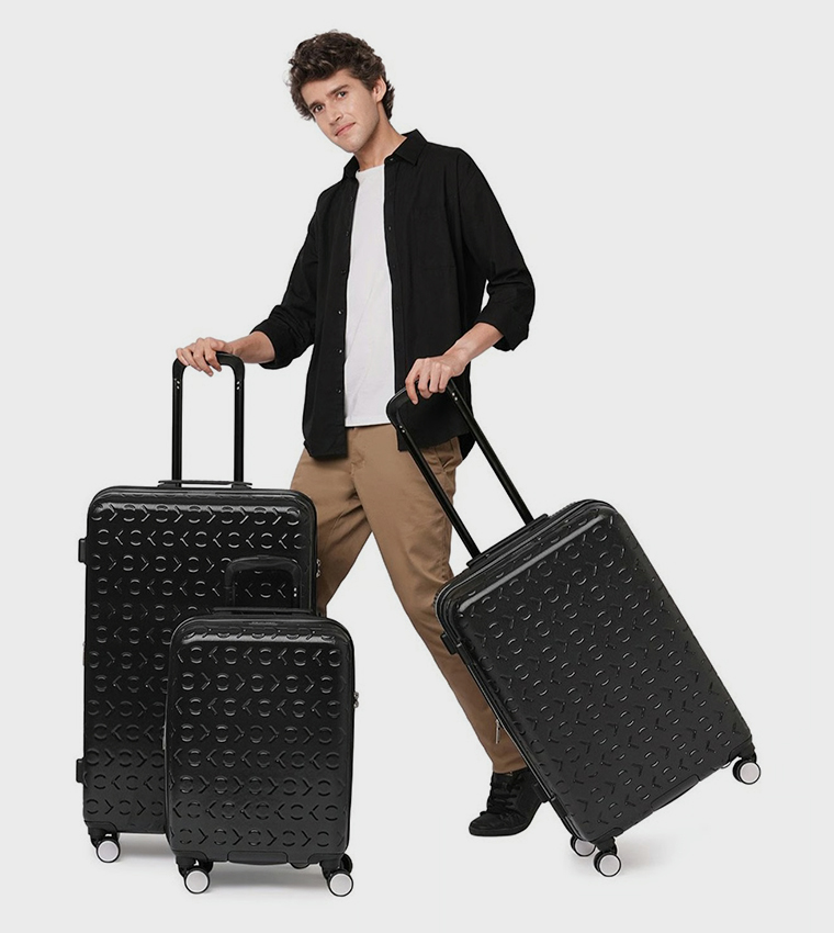 حقيبة بعجلات فلاي كنترول صغيرة صلبة، 37 سم