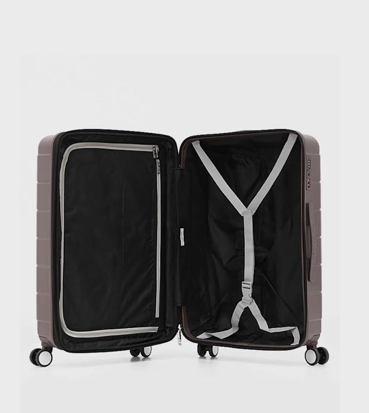 حقيبة بعجلات باليساديس كبيرة صلبة، 51.4 سم