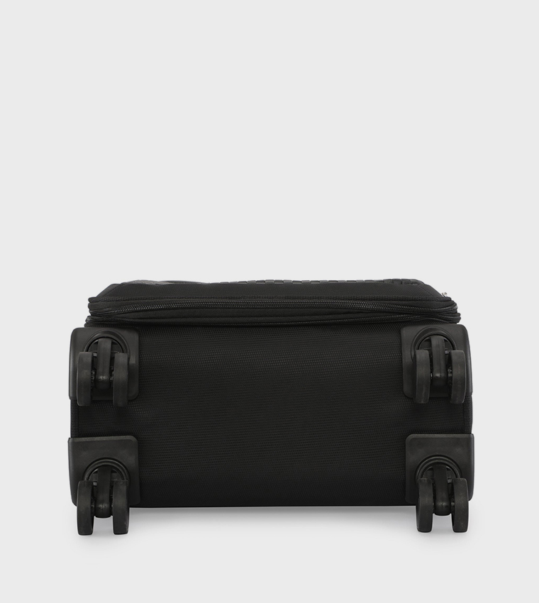 Check-In Small Textured Trolley Bag, 37cm