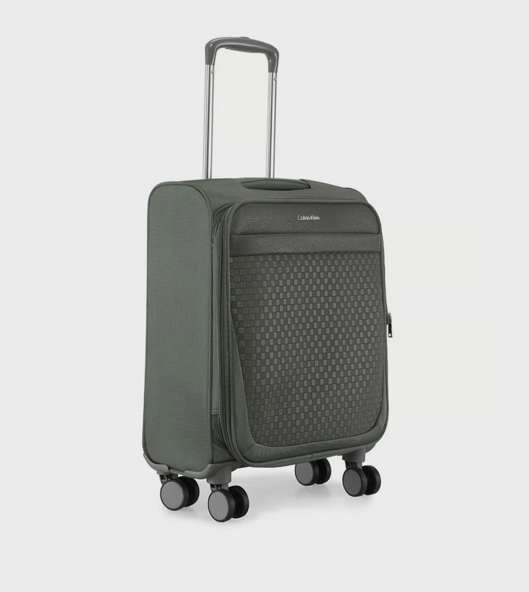 Check-In Small Textured Trolley Bag, 37cm