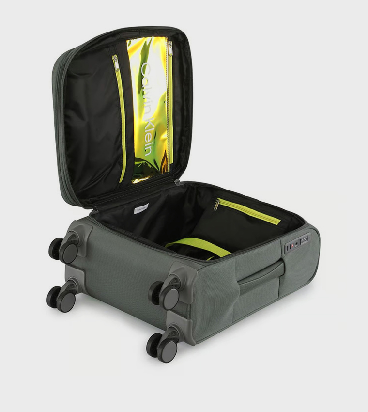 Check-In Small Textured Trolley Bag, 37cm