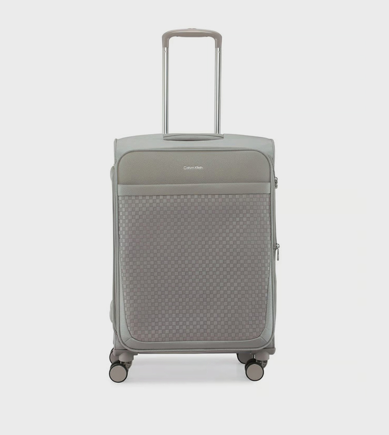 Check-In Small Textured Trolley Bag, 37cm