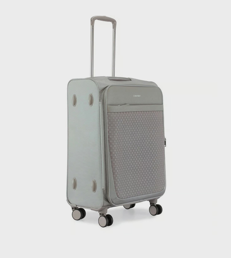 Check-In Small Textured Trolley Bag, 37cm