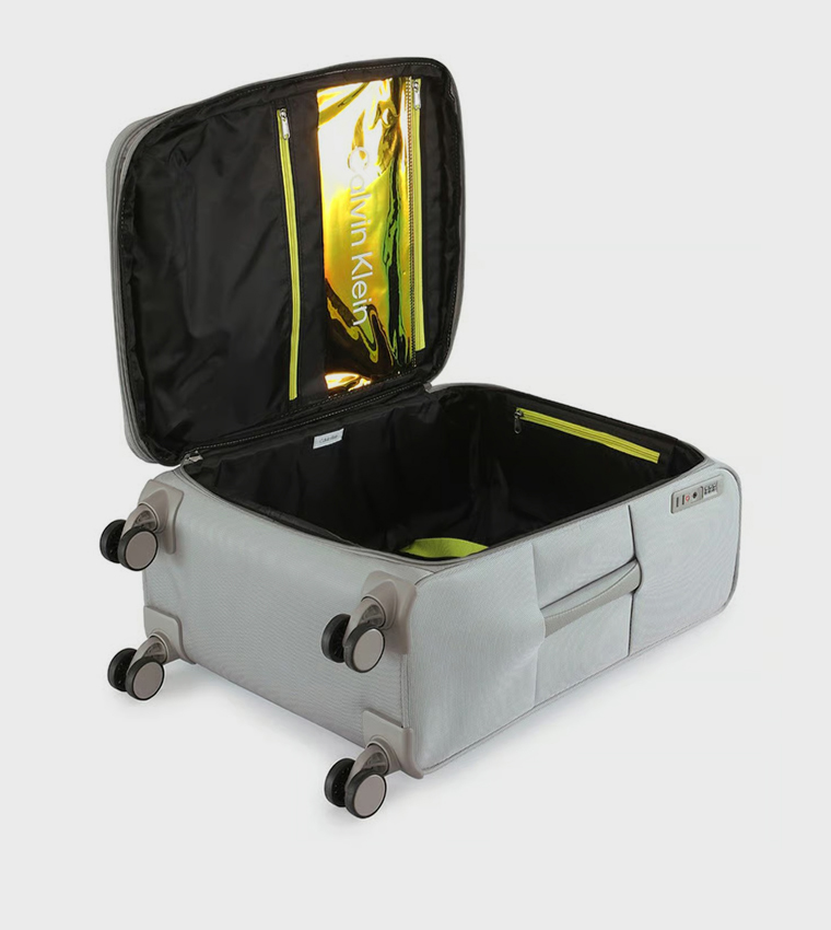 Check-In Small Textured Trolley Bag, 37cm