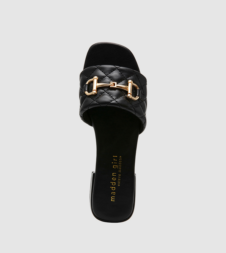 AMALFI-Q Metal Accent Flat Sandals