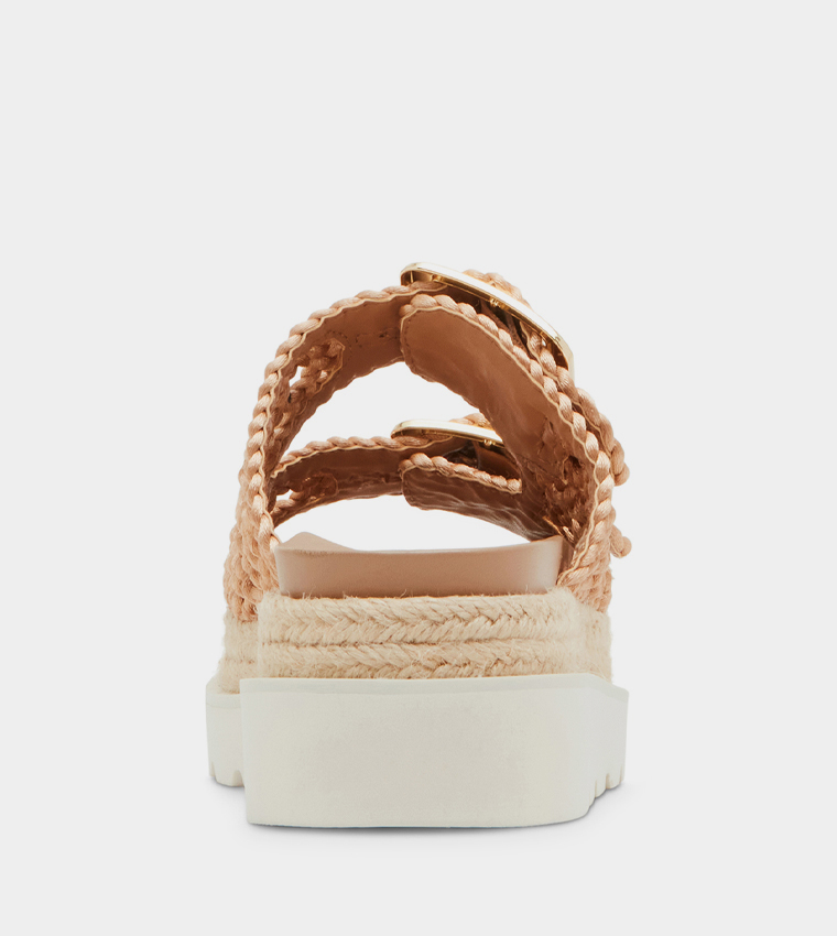 MYTHICAL-C Open Toe Wedge Sandals