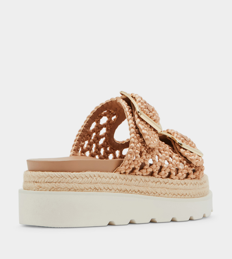 MYTHICAL-C Open Toe Wedge Sandals