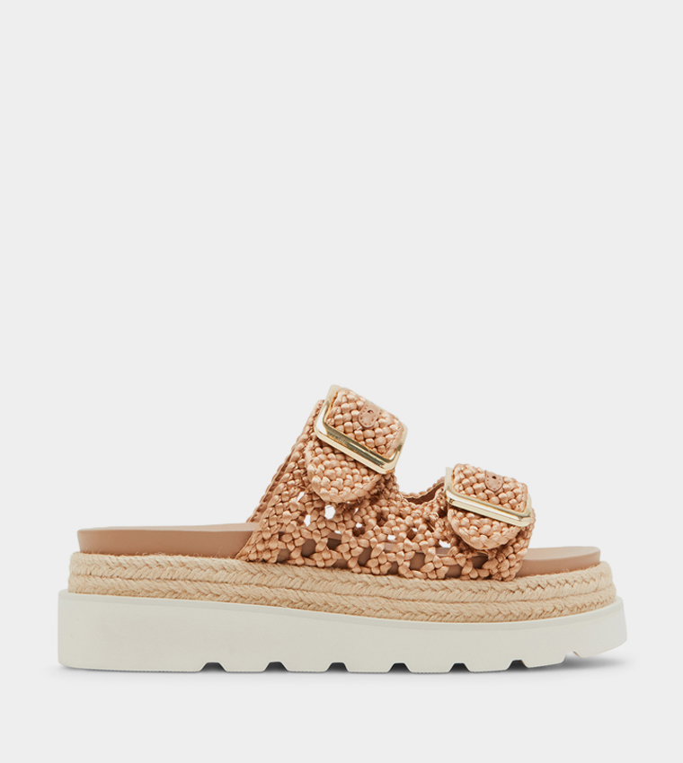 MYTHICAL-C Open Toe Wedge Sandals