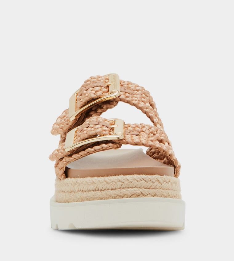 MYTHICAL-C Open Toe Wedge Sandals