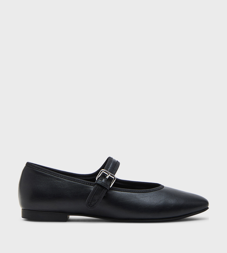 JEWELLL Textured Mary Jane Shoes
