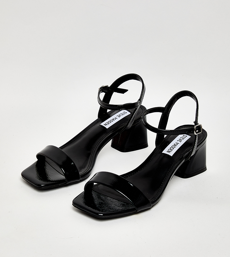BIRDIEE Ankle Strap Block Heel Sandals
