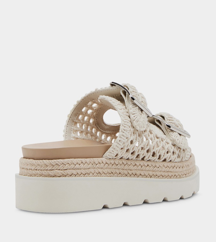 صندل ويدج بمقدمة مفتوحة 