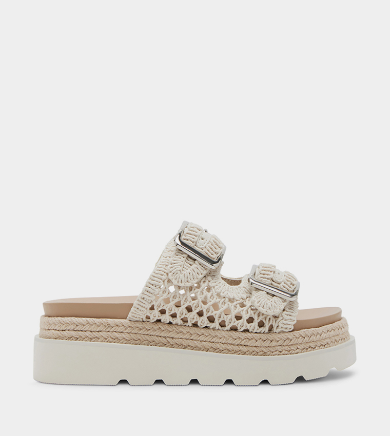 صندل ويدج بمقدمة مفتوحة 