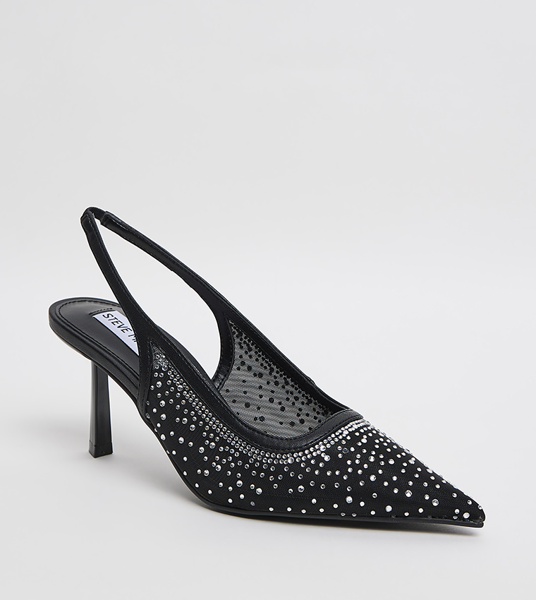 BERRY Embellished Slingback Pumps