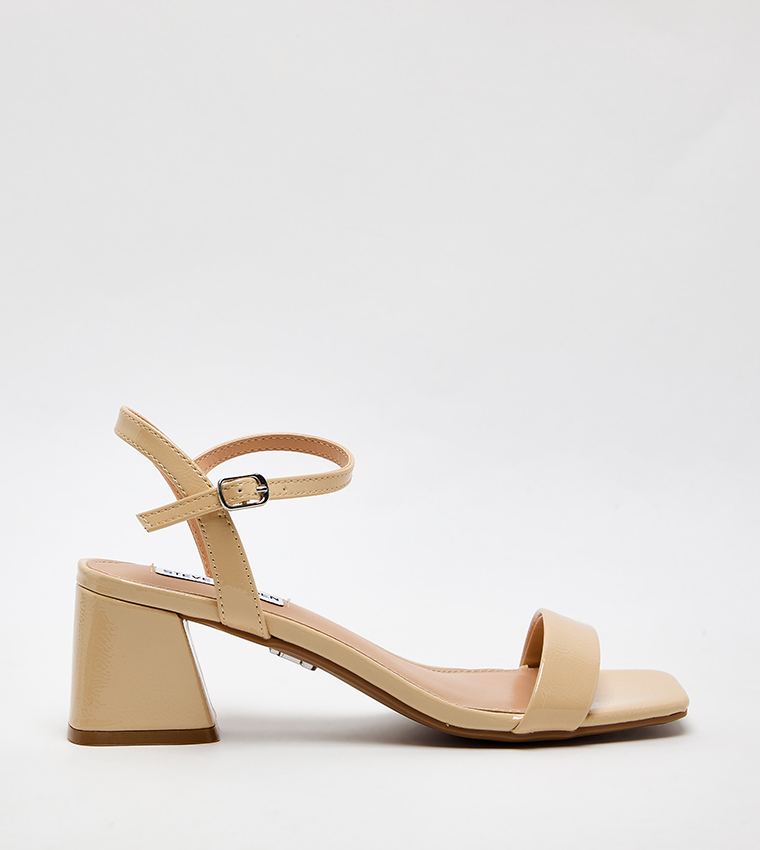 BIRDIEE Ankle Strap Block Heel Sandals