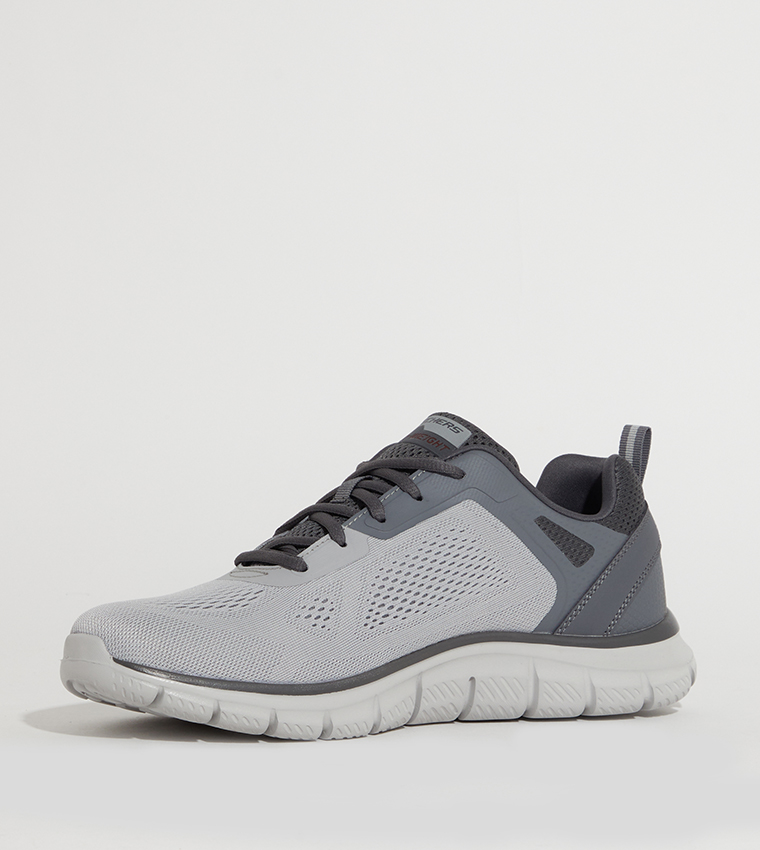 TRACK Color Block Lace Up Training Shoes