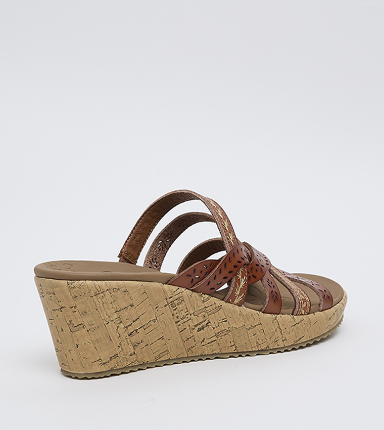 BEVERLEE - NEW RESORT Strappy Wedges