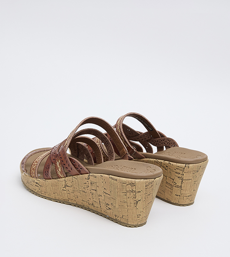 BEVERLEE - NEW RESORT Strappy Wedges