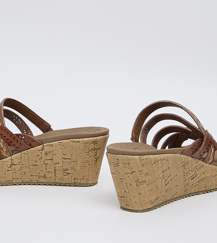 BEVERLEE - NEW RESORT Strappy Wedges