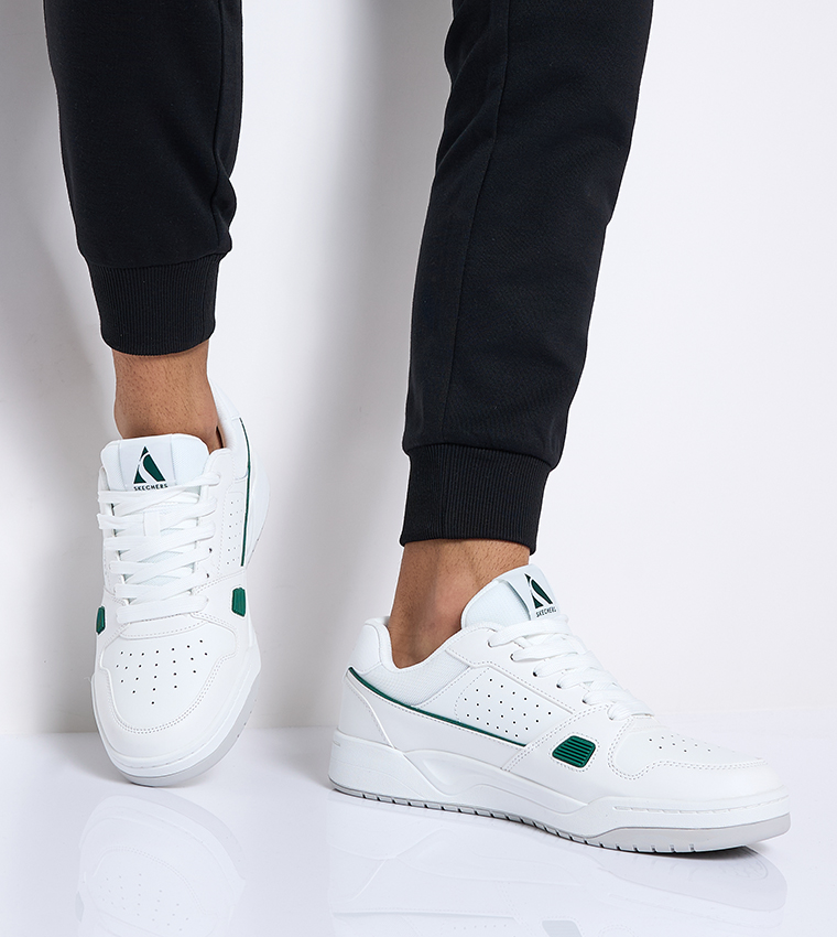 Buy Skechers KOOPA Low Top Sneakers In White 6thStreet UAE - Main Image