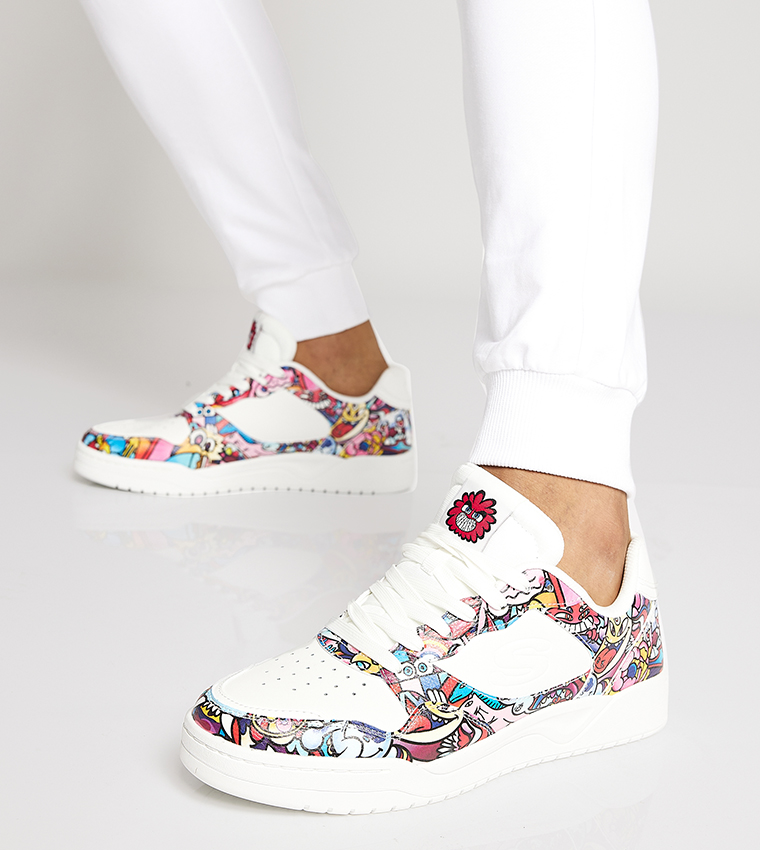 KOOPA Doodle Lace-Up Sneakers