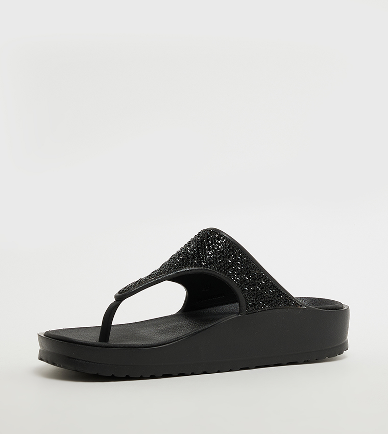 ARCH FIT CALI BREEZE Embellished Flip-Flops