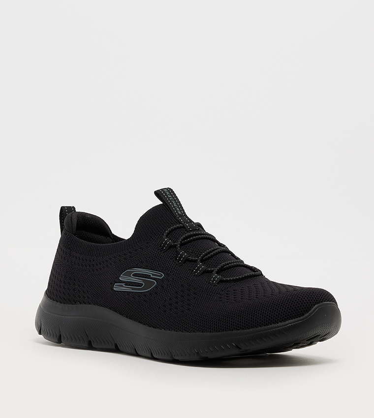 SUMMITS Logo Detail Slip-On Shoes