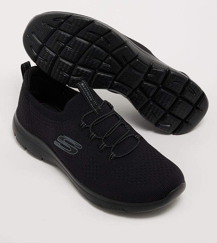 SUMMITS Logo Detail Slip-On Shoes