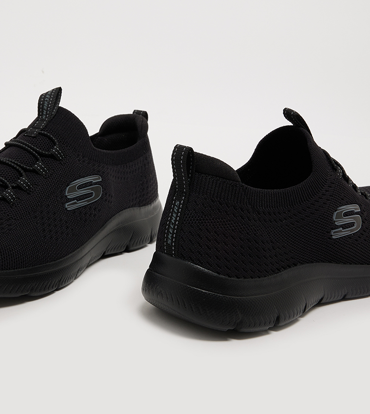SUMMITS Logo Detail Slip-On Shoes
