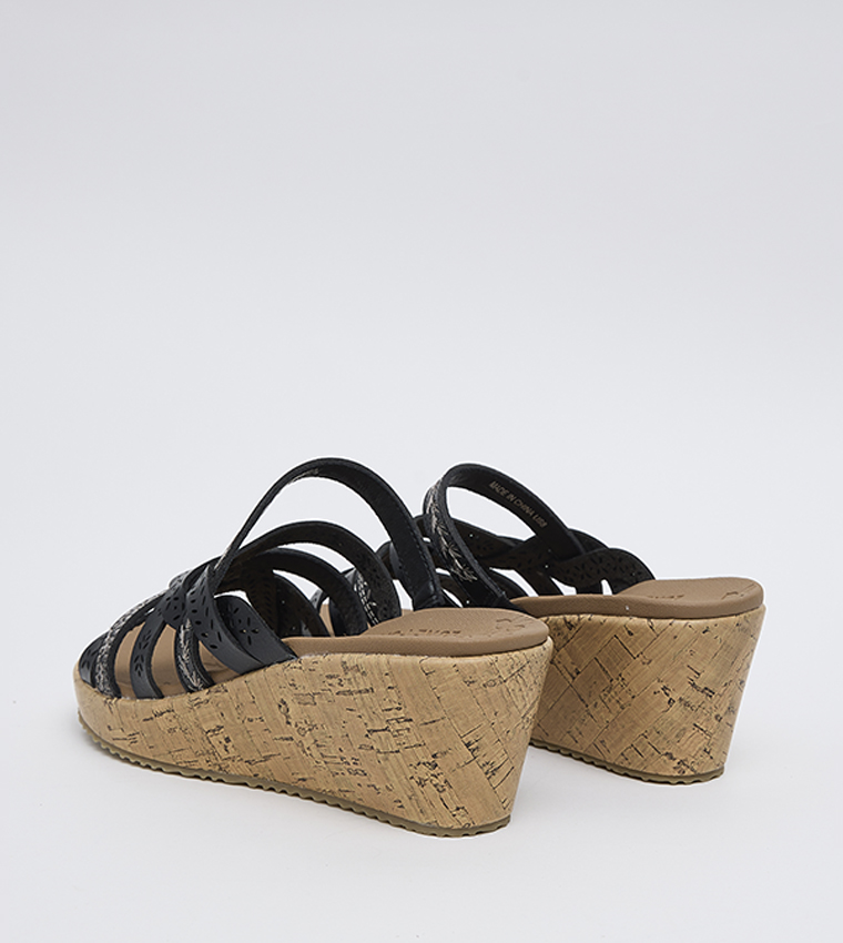 BEVERLEE - NEW RESORT Strappy Wedges
