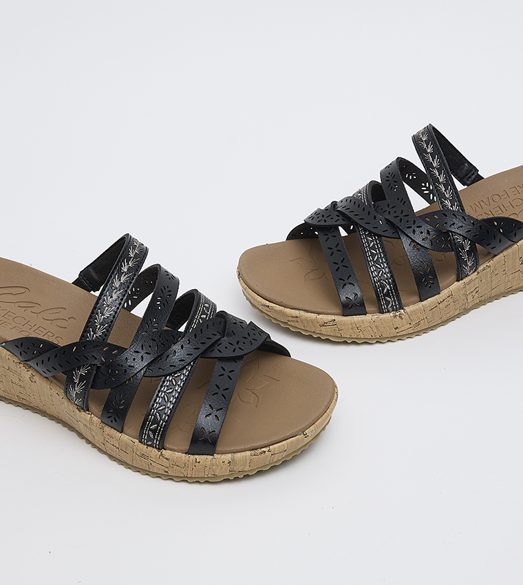 BEVERLEE - NEW RESORT Strappy Wedges
