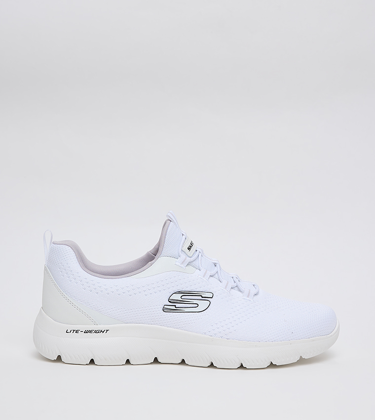 SUMMITS Logo Printed Slip-On Shoes