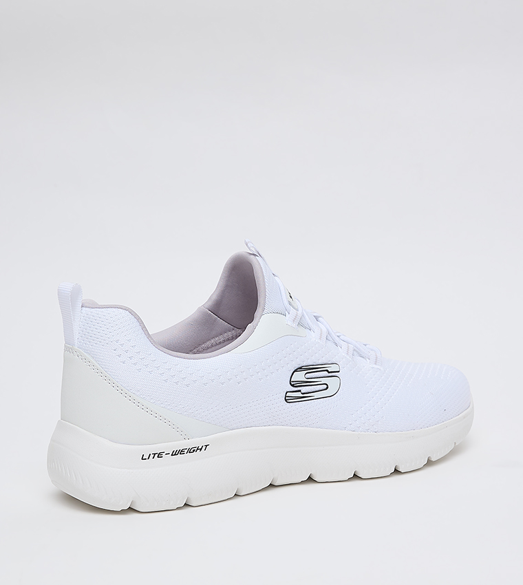SUMMITS Logo Printed Slip-On Shoes